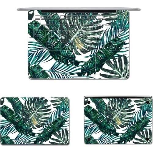 Leafy plants Texture Laptop Sticker For Macbook Pro Air 11 13 15 Retina Full body Skin Cover Protector Sticker Protector Skin