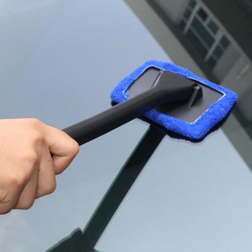 1pcs Microfiber cloth long handle car wash brush body car windshield cleaning household daily cleaning tool detachable