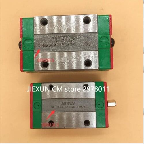 Wit color printer block slider HIWIN QEH15CA QEH20CA for Xuli Gongzheng Mutoh Lecai Infiniti block slider linear guide slider