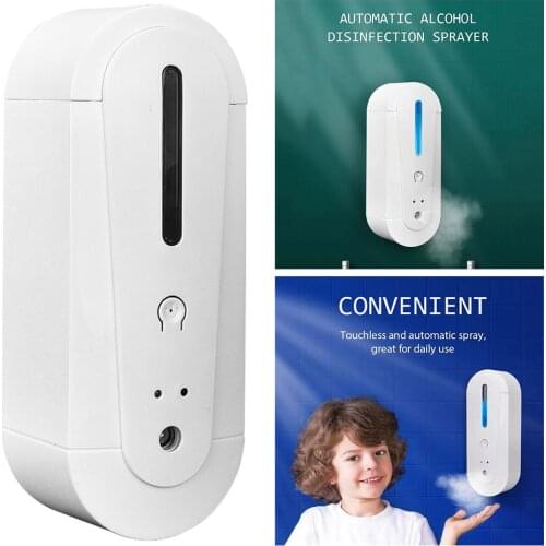 Liquid Soap Dispenser Automatic Induction Sprayer Wall Monut Sensor Perfume Sprayer Hand Cleaner Bathroom Toilet Hotel