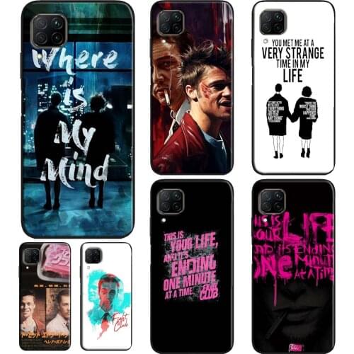 Jack Marla Fight Club Case For Huawei P20 Lite P40 Mate 20 Pro P30 Phone Cover For Huawei P Smart 2019 2021 Z