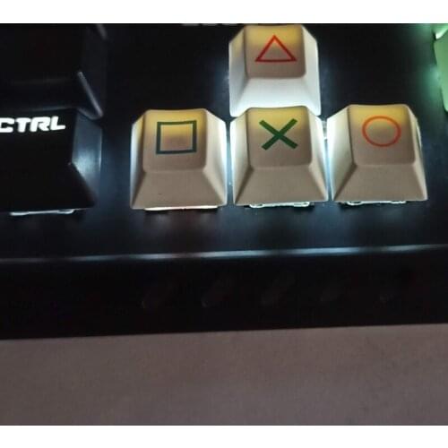P82F 4Pcs Direction Arrow Key WASD Dye Sublimation Mechanical Gaming Keyboard Keycap PBT OEM Profile Keycap Key