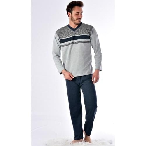 Pemilo Male 2015 Winter Pajamas set Smoked