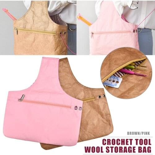 Sewing Thread Storage Bag Craft Garment Organizer Knitting Tools Tote Pouch Needles Organizer Sewing Accessories Storage