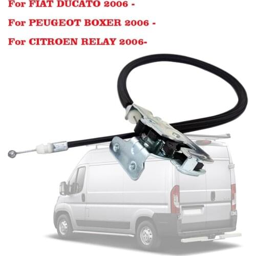 Car Rear Lower Left Door Lock Catch for Fiat Ducato Peugeot Boxer Citroen Jumper 2006-ON 1345734080 1385567080 1612788680