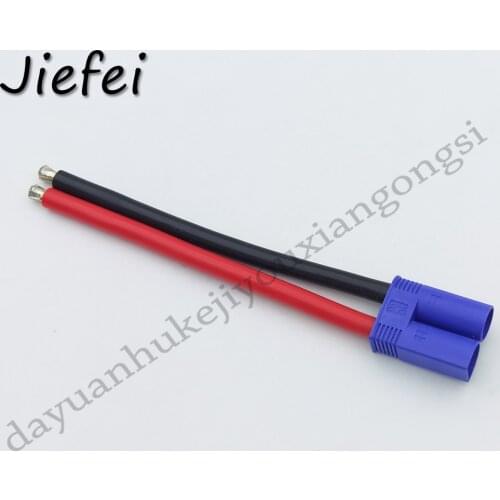 1Pcs Brand new high quality EC5 male / Female connector pigtail cable 10cm 20cm 10AWG silicone wire RC Lipo Battery
