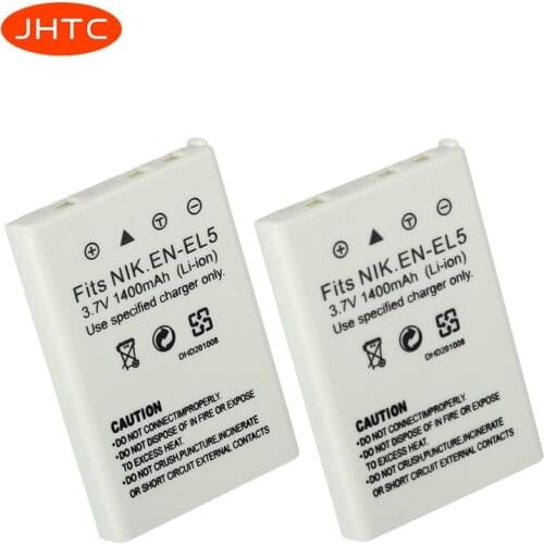 1400mAh EN-EL5 ENEL5 Battery For Nikon Coolpix P4 P80 P90 P100 P500 P510 P520 530 P5000 P5100 5200 7900 P6000 Battery