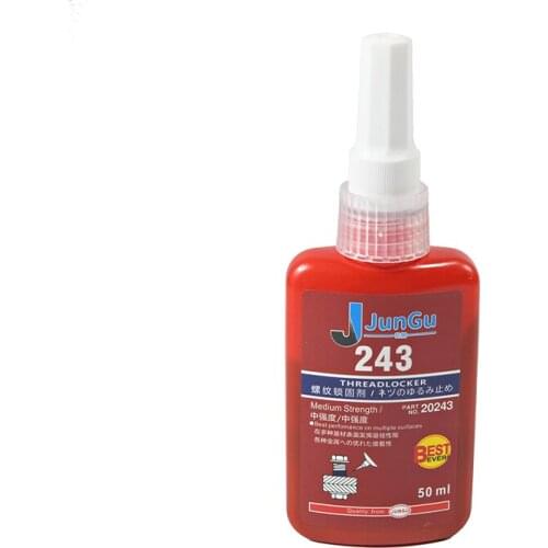 1Pcs 243 Medium Strength Threadlocker Anaerobic Adhesive Glue Diy Panel Glue