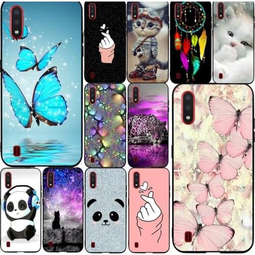 For Samsung Galaxy M01 SM-M015F Case Soft TPU Silicone Case For Samsung Galaxy M01 M 01 Cover Stars Capa For Samsung M01 Shell