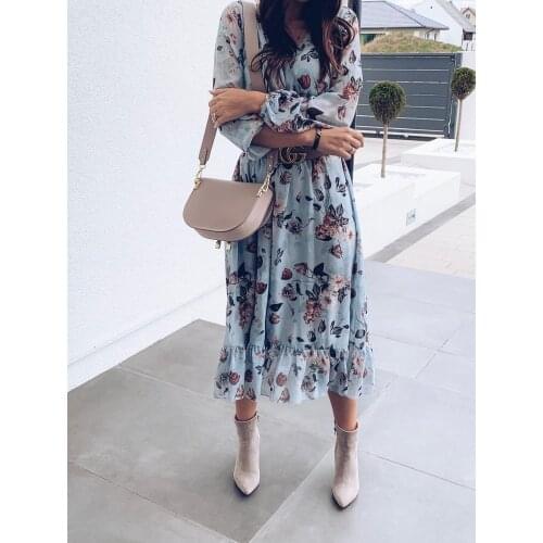 Kiryaquy Boho Summer Dresses