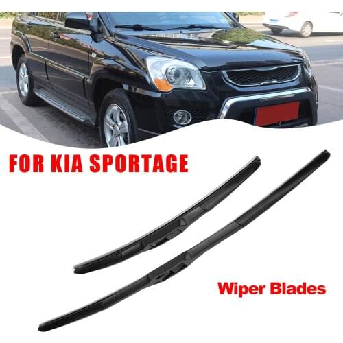 For Kia Sportage Car Windshield Wiper Blades 24"/16" Front Windscreen Kit Automotive Accessories Replacement Error Free 2pcs