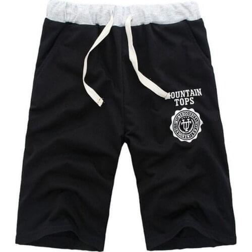 Beach Shorts Fifth Pants Fashion Summer Elastic Waist Shorts Pants Home Beach Trousers with Pockets Fitness Workout Sweatpants