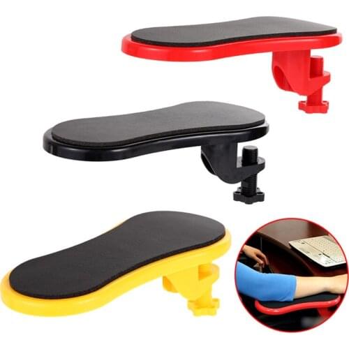 Attachable Armrest Pad Desk Computer Table Arm Support Mouse Pads Arm Wrist Rests Chair Extender Hand Shoulder Protect Mousepad
