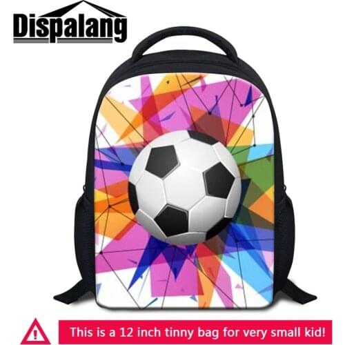 Dispalang 3D Ball Printing Backpack Kids Pretty Daypack Boys Plush Mini schoolbag Children Small Satchel For Baby 1-5 Years Old