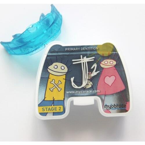 Dental Myobrace J2 Teeth Trainer/Orthodontic Brace Correct Poor Oral Habit/MRC J2 Arch Development Appliance