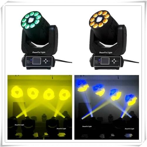 10 pieces 90w led spot moving head wash Stage light led spot moving head light 90w rgbwa uv led wash moving head spot lyre
