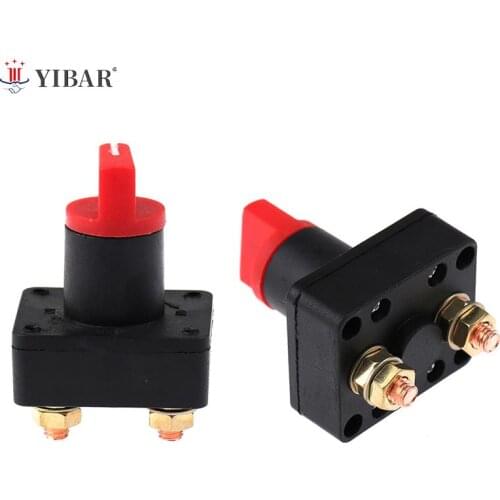 1Pc Battery Disconnect Kill Selector Switch 60V 100A Master Disconnect Rotary Cut Off Isolator Kill Switch