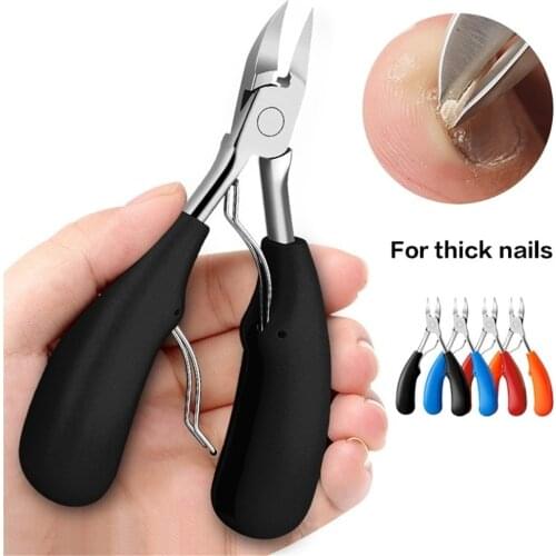 1Pcs Stainless Steel Nail Art Scissors Cuticle Care Cutter Nippers Clipper Manicure Salon Tool