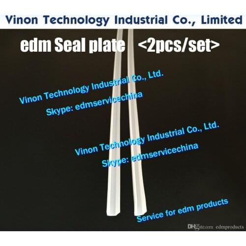 2pcs/bag) 3033991 edm Seal Plate A, Lower for Sodic k A325, A535 wire cut edm machines 3033991=118324 SEAL PLATE-A
