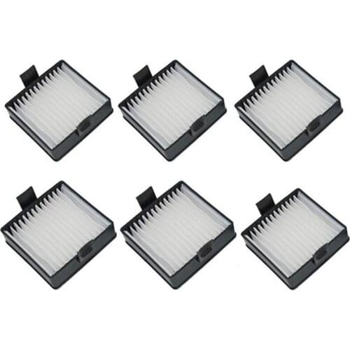 Vacuum Filters for Ryobi P712/ 713/ 714K Cleaning Brush Sweeper Maintenance Household Dust Removal Convenient, 6 Pack