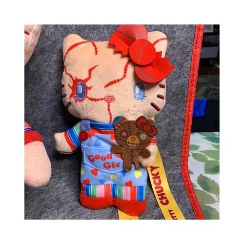 Anime Movie Cartoon Creative Chucky Tiffany Plush Toy Soft Stuffed Doll Easter Doll gift Christmas Gift Gifts For Children