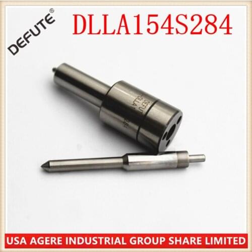 Free Shipping 4Pieces DLLA154S284 diesel fuel injector S Spray nozzle DLLA154S284 super quality