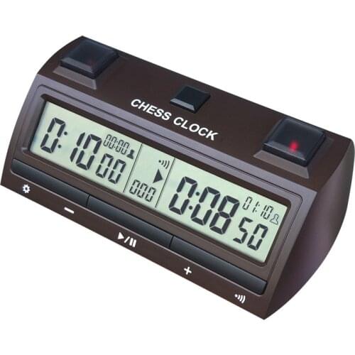 Hot Portable Go Game Chess Clock Digital Count Up Down Electronic Referee Timer Professional Handheld Master Board Game I153