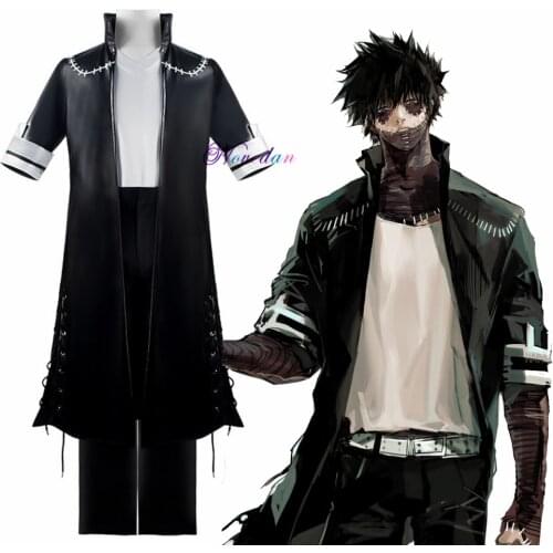 My Hero Academia Boku no Hero Academia OCHACO URARAKA Dabi Cosplay Costume Full Set Men Women Jacket Coat T Shirt