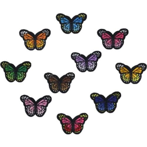 Beautiful Insect Series Butterfly Combination Badge Embroidered Cartoon Cloth Pants Stickers DIY Animal Toy Pants Patches