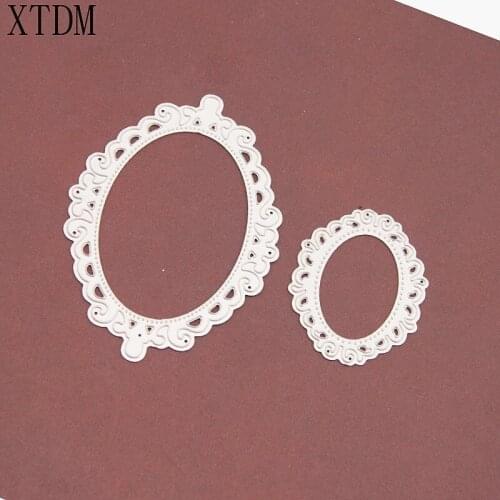 Metal craft Frame paper die cutting dies for Scrapbooking/DIY Easter wedding Halloween Easter card