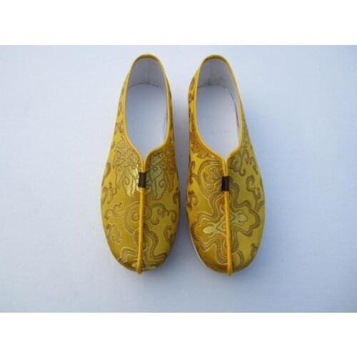 Popular Hand-stitched Cloth Shoes Buddhist Monk Shoes Comfortable Breathable Martial Arts Footwear