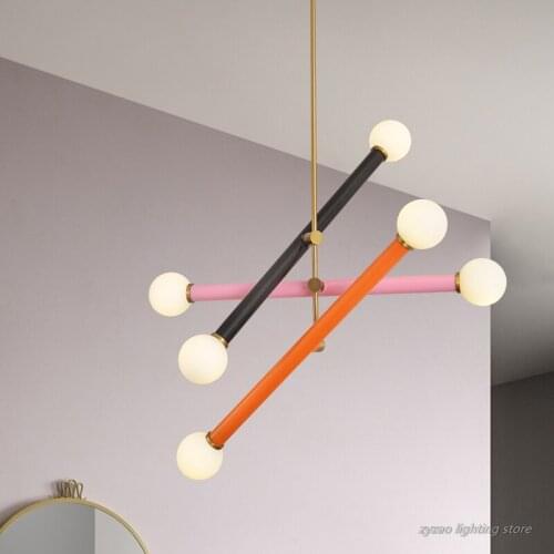 Simple Creative Nordic Childrens Bedroom Pendant Lights Macaroon Living Room Decoration Hanging Lights Dining Room Furniture
