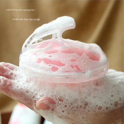 Silicone Head Body Massager Shampoo Scalp Massage Brush Hair Washing Comb Body Shower Brush Bath Spa Slimming Massage Brush