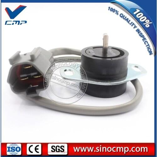 High Quality SINOCMP PC200-6 Throttle Locator 7861-92-4131, Fitting Sensor for Komatsu Excavator