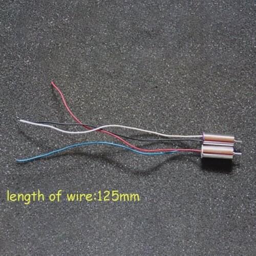 NdFeB Super Magnet 8520 Hollow Cup Motor Four/Six-axis Aircraft Positive Reversal Micro Motor DC3.7V 0.3A 47000RPM 1.2MM Axis