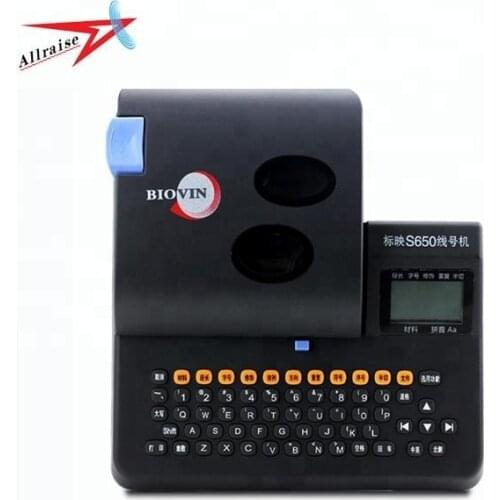 Allraise PVC Tube Heat Shrinkable Cable Id Wire Printer For Industry