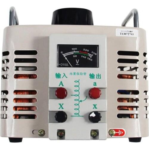 Variac 3KVA Contact-regulator power transformer single phase 220V 3KW 3000w induction voltage regulator 0-250V power converter