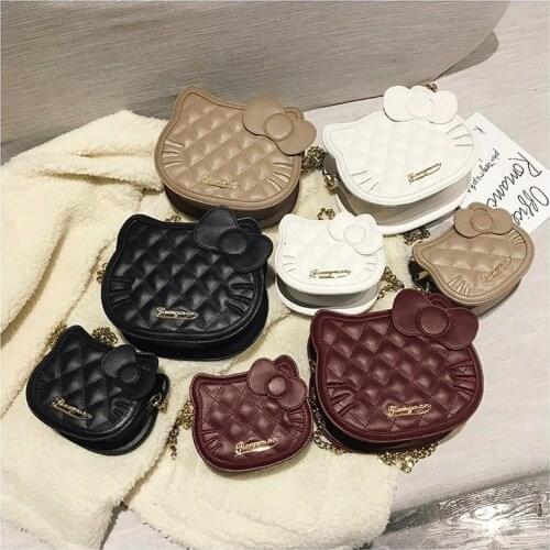 Anime Cat Cute Large Capacity Bag Womens Bag Female Cartoon PU Waterproof Shoulder Bags New Hot Fashion Messenger Crossbody Bag