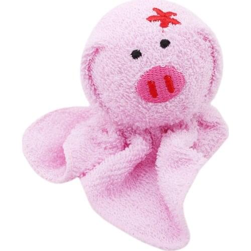 Embroidery Cute Towel Mini Animal Compressed Travel Towel Set Panda Pig Duck Bunny Towel Bath Kids Gift For Home Supplies