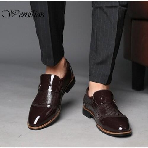 Wensilian Mens Leather Shoes