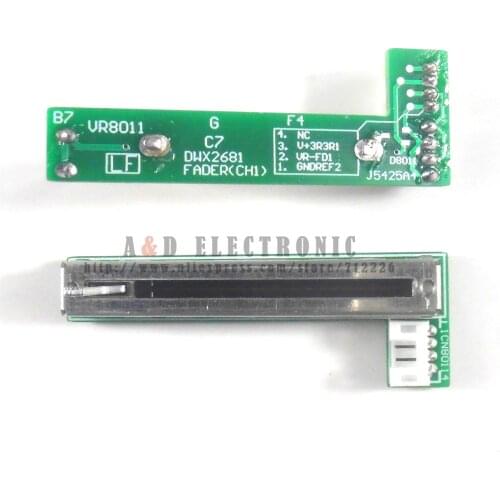 2PCS (DWX2681 / DWX2683) Fader Assembly for Pioneer DJM 700 Ch 1 or Ch 3