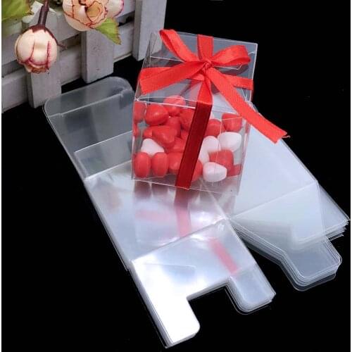 30pcs/lot 1.5*W*H Clear rectangle PVC box, Plastic transparent box pvc and packaging, PVC Display box FOR Gift