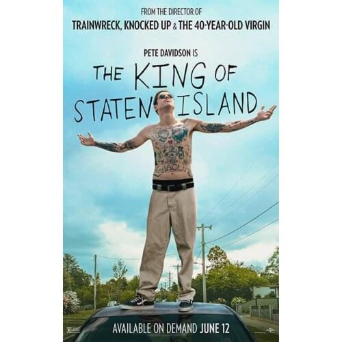 D0884 The King of Staten Island Movie Silk Fabric Poster Art Decor Indoor Painting Gift