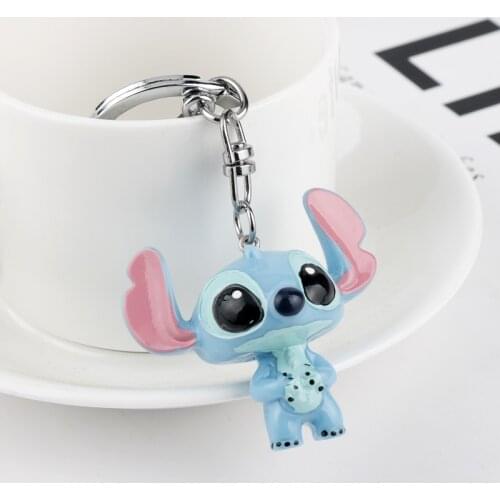 Disney Stitch Toys Anime Stitch Cosplay Necklace Action Figure Dolls Pendant Fashion Jewelry Toys Stitch Christmas Gifts