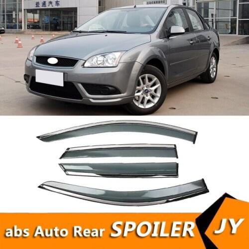 For FORD Focus 2007 Window Visor Vent Shades Sun Rain Deflector Guard For FORD Focus Auto Accessories 4PCS/SET