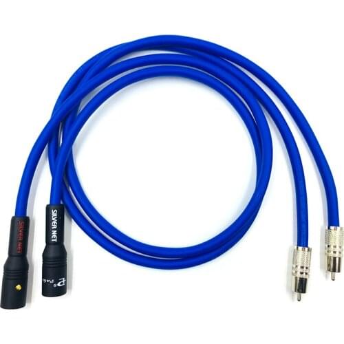 Hi-end HIFI Cardas 2 RCA to 20XLR Male Cable XLR Balanced Cable 3 Pin 2 XLR Male to 2RCA Audio Cable