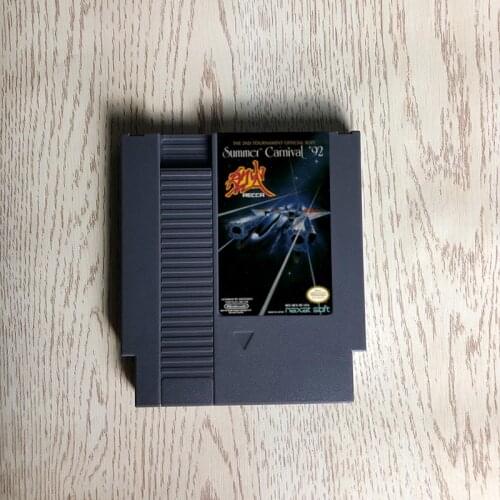 Summer Carnival '92 - Recca - 72 pins 8bit game cartridge