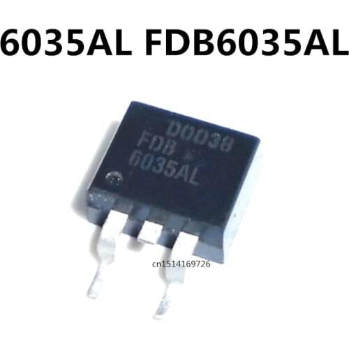 Original new 5pcs/ 6035AL FDB6035AL 48A/30V TO-263