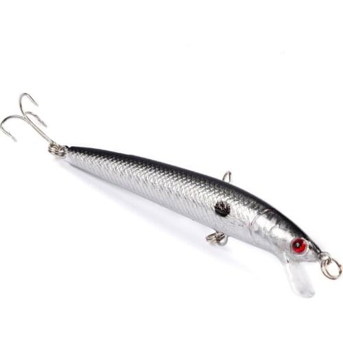 Floating Minnow Fishing Lures 3D Eyes Hard Aritificial Wobblers Crankbaits Deep Swim Plastic Baits Japan Pesca Isca 1pcs