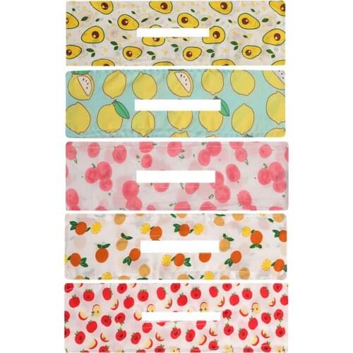 Women Franch Style Sweet Print Bun Quick Setting Strip Tools Headband Scrunchie Hair Bow Hold Hairband Hairpins Hair Accessories